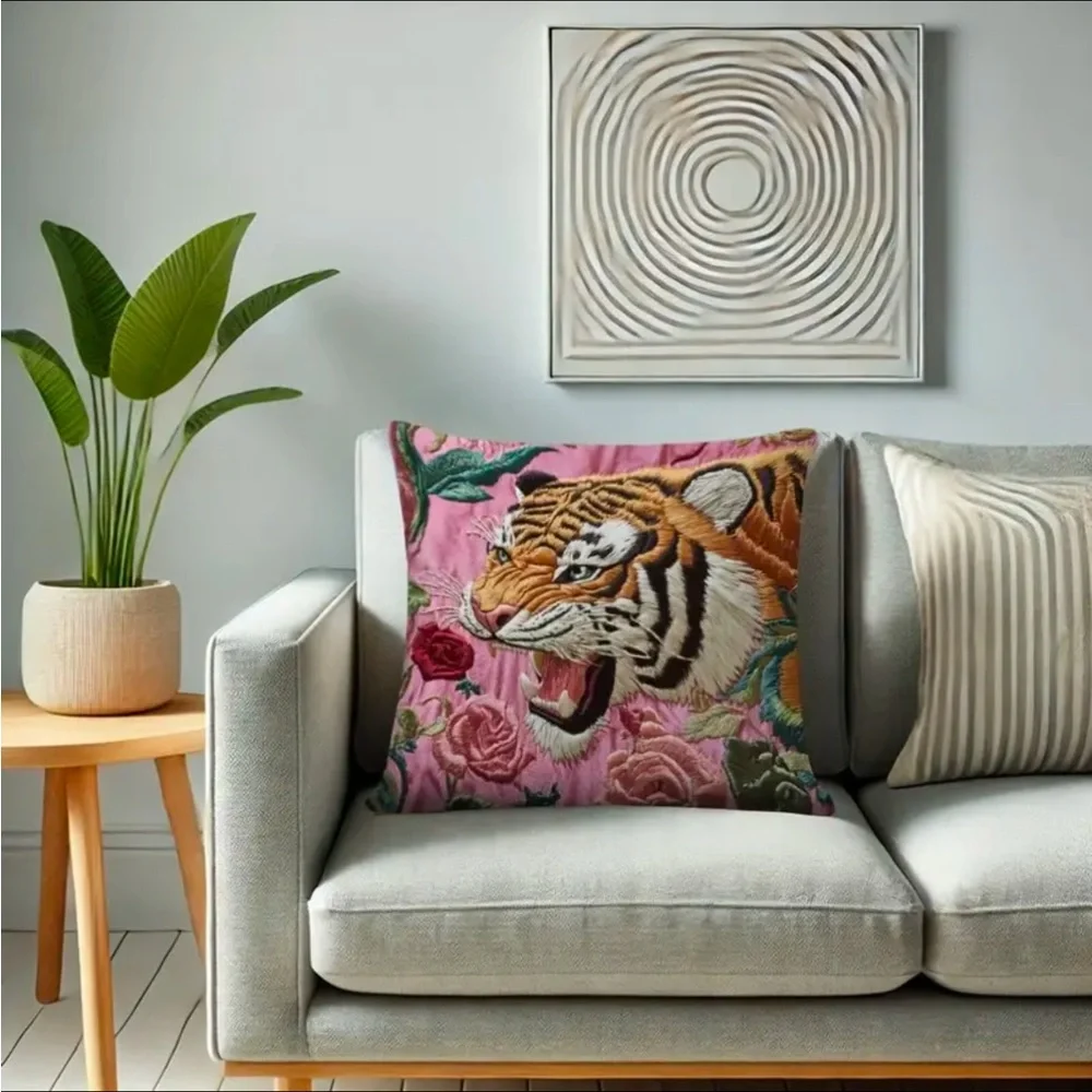 Tiger pillowcase